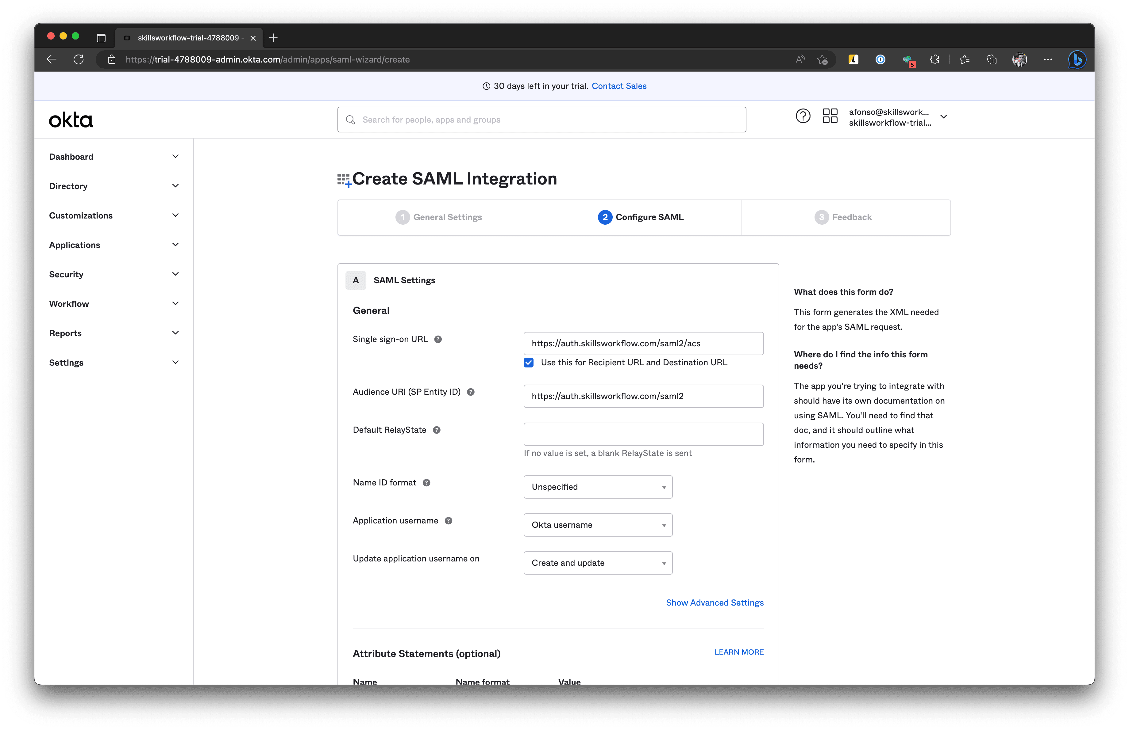 Screenshot shows button to add an App.